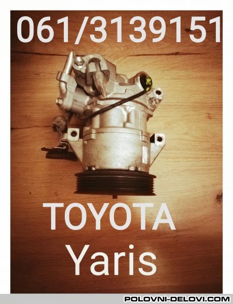 Toyota  Yaris Kompresor Klime Elektrika I Paljenje