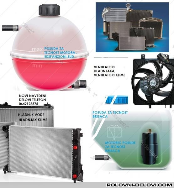 Volkswagen  Golf 5 NOVI NAVEDENI DELOVI Rashladni Sistem