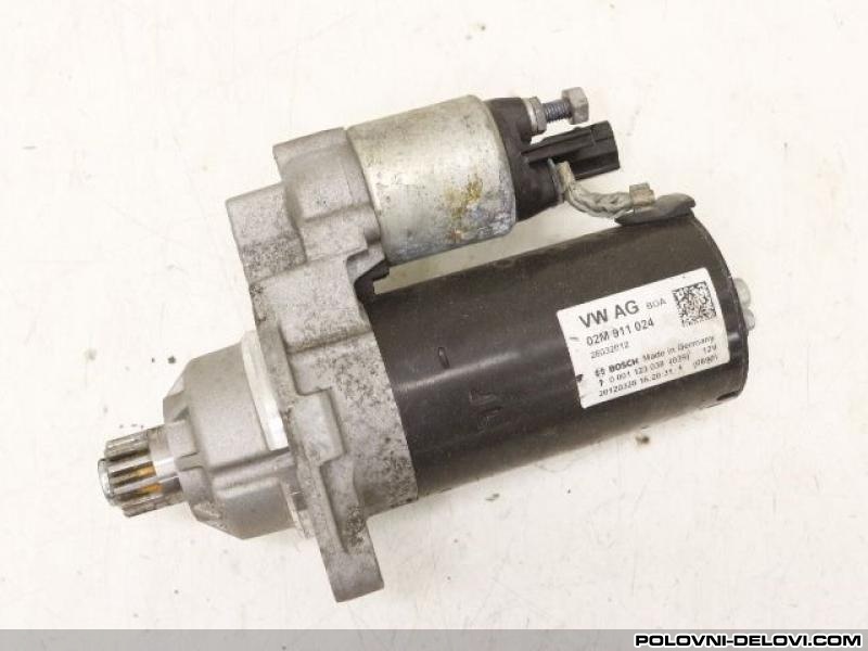 Volkswagen  Golf 6 Anlaser Elektrika I Paljenje