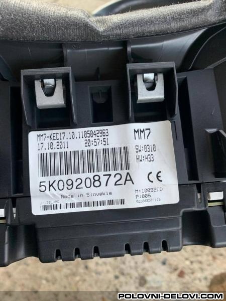 Volkswagen  Golf 6  Elektrika I Paljenje