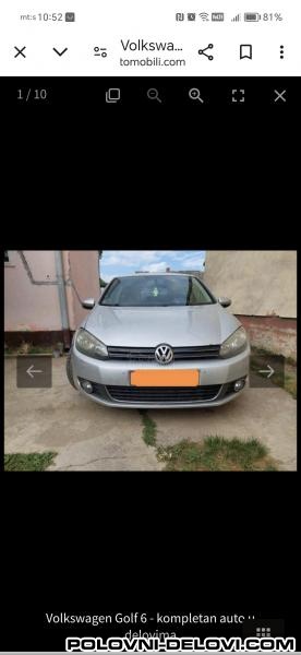 Volkswagen  Golf 6  Kompletan Auto U Delovima
