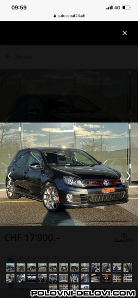 Volkswagen  Golf 6 Tdi Kompletan Auto U Delovima