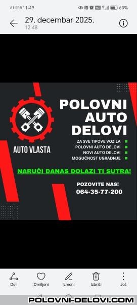 Volkswagen  Golf 6 Tdi Kompletan Auto U Delovima