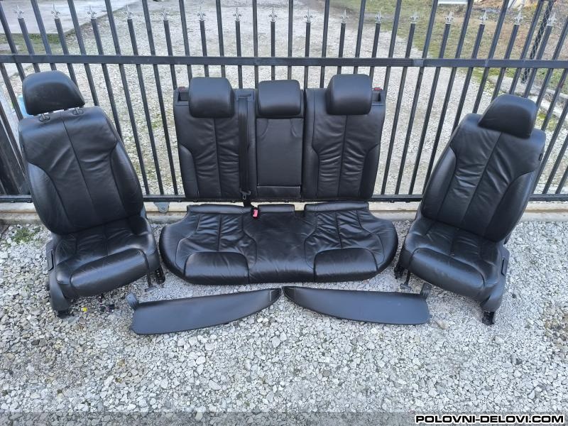 Volkswagen  Passat B6 Crna Kozna Sedista Enterijer