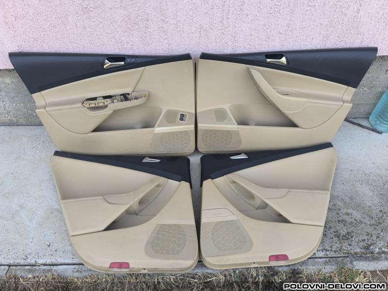 Volkswagen  Passat B6 Krem Kozni Tapaciri Enterijer