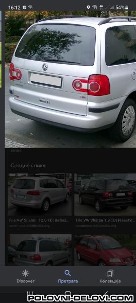 Volkswagen  Sharan  Svetla I Signalizacija
