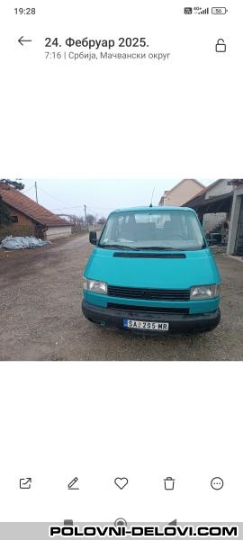 Volkswagen  T4 2.4 D Kompletan Auto U Delovima
