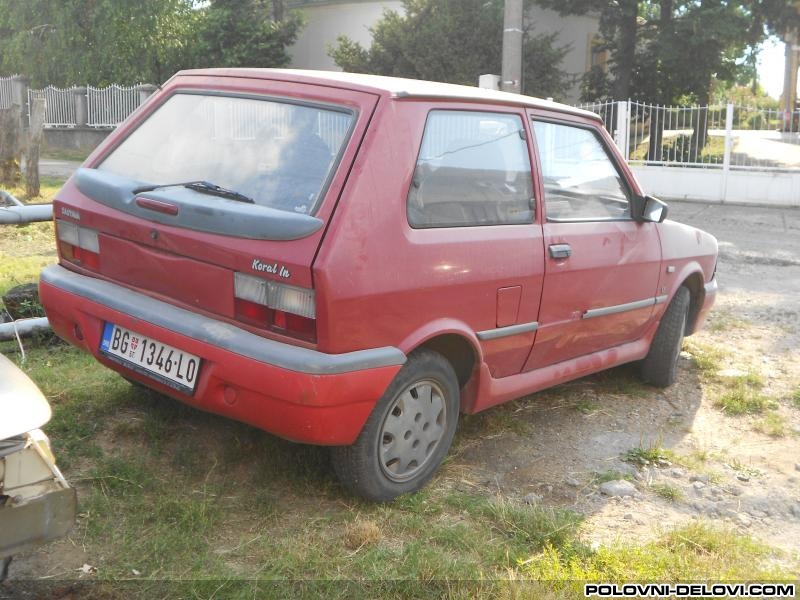 Yugo  Koral In U Delovima Kompletan Auto U Delovima